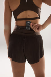 Split Shorts (Inner Shorts) in Espresso