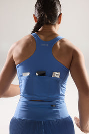 Race Day High Neck Crop in Bolt