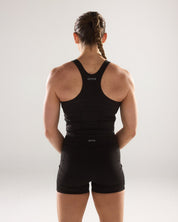 Race Pocket Shorts (Mini 4") in Black Sesame