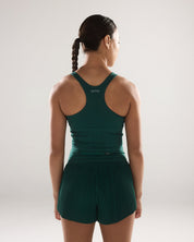Race Day High Neck Crop in Strike
