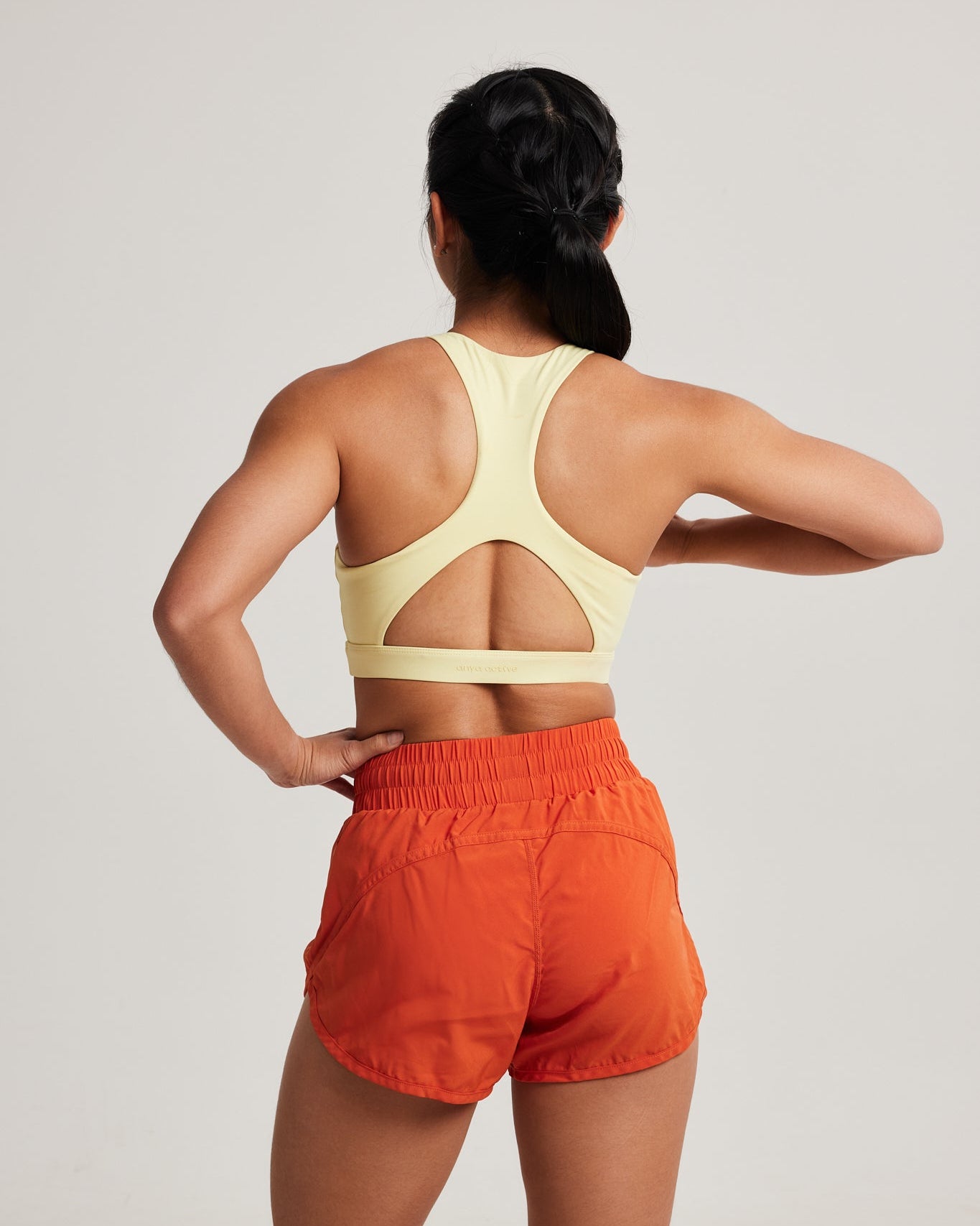 Contour High Neck Bra in Early Bird