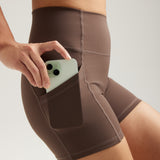 Pocket Shorts (Mini 4") in Espresso