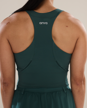 Run Strong Longline Bra in Jasper