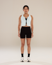 Not A Run Vest Crop in Finch