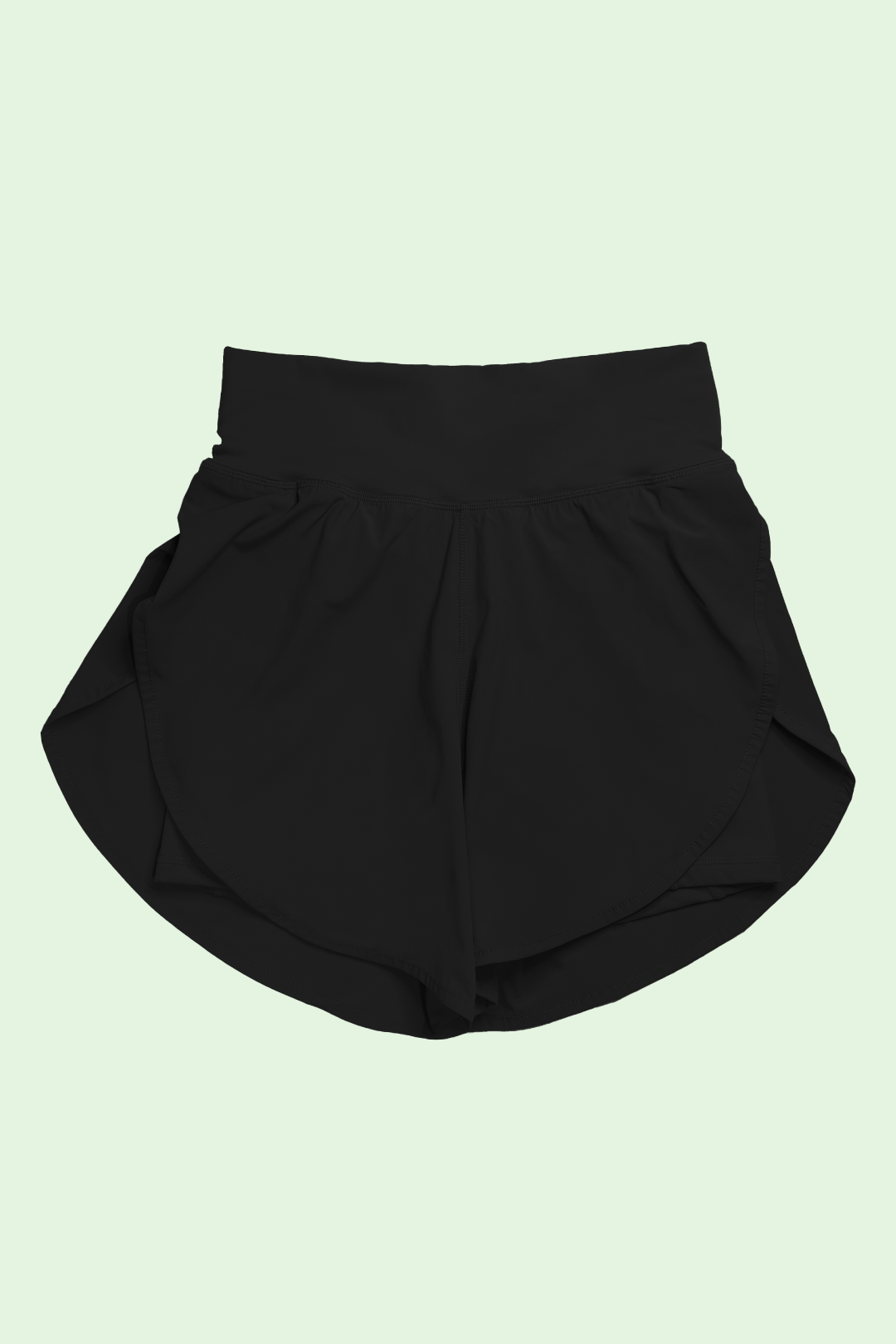 Run Shorts (Long 4.5") in Black Sesame