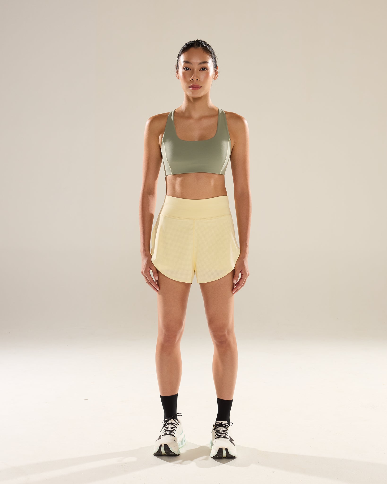 Run Shorts 3" in Lemony