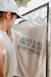 [PRE-ORDER] ANYA X FFRC Oversized Tee in Yoghurt