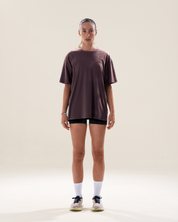 Oversized Tee in Walnut