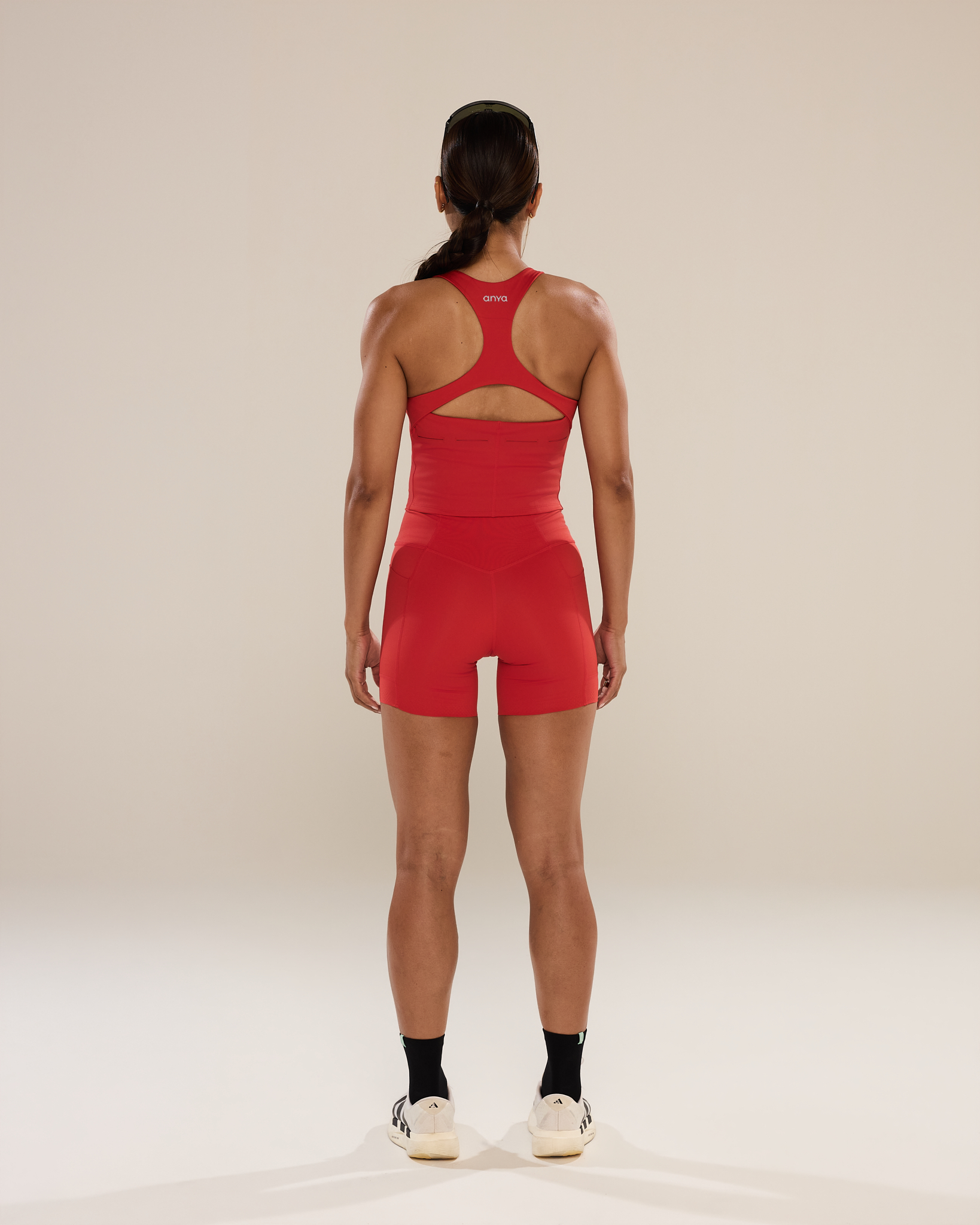 Unlock 3-in-1 Run Bra in Great Red