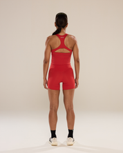 Unlock 3-in-1 Run Bra in Great Red