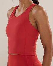 Unlock 3-in-1 Run Bra in Great Red