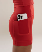 42 Compression Shorts in Great Red
