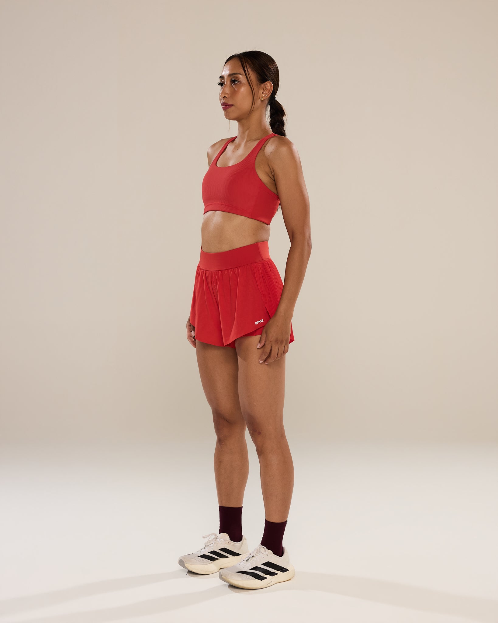 Split Shorts 2.0 (Inner Shorts) in Great Red