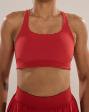 Mileage Bra in Great Red