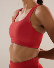 Mileage Bra in Great Red