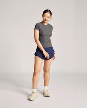 Like A Hug Tee (Rib) in Truffle