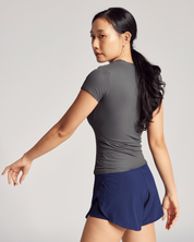 Like A Hug Tee (Rib) in Truffle