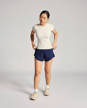Like A Hug Tee (Rib) in Yoghurt