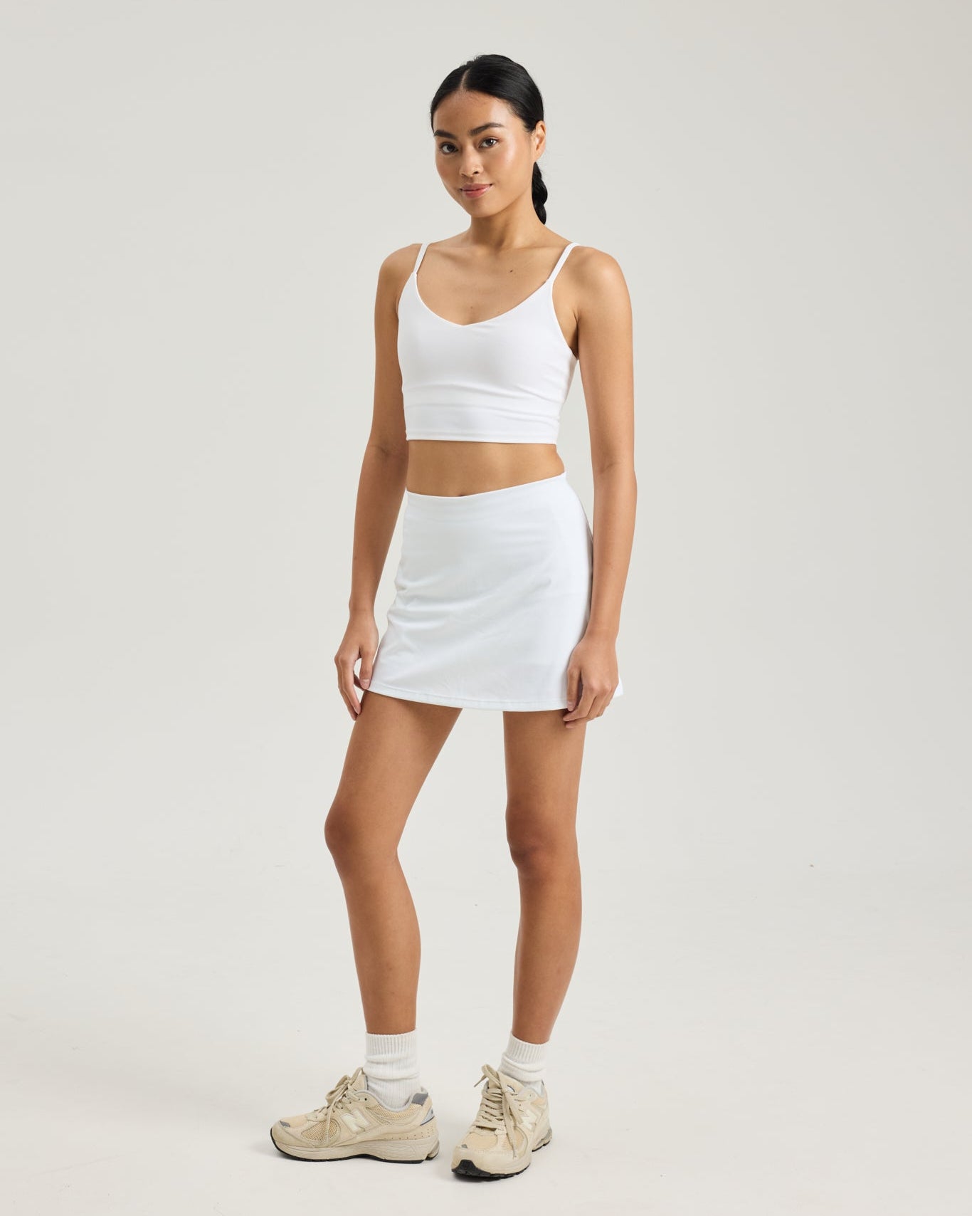V Cami Bra in Yoghurt