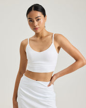 V Cami Bra in Yoghurt