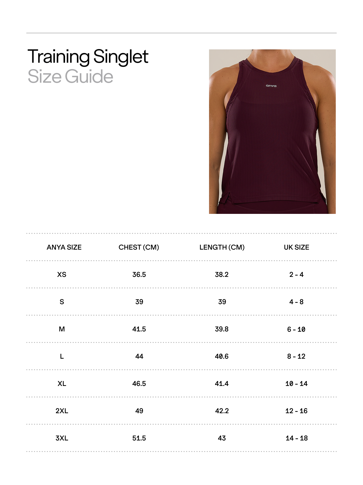 Training Singlet in Winetasting