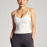 V Cami Bra in Yoghurt (Long)