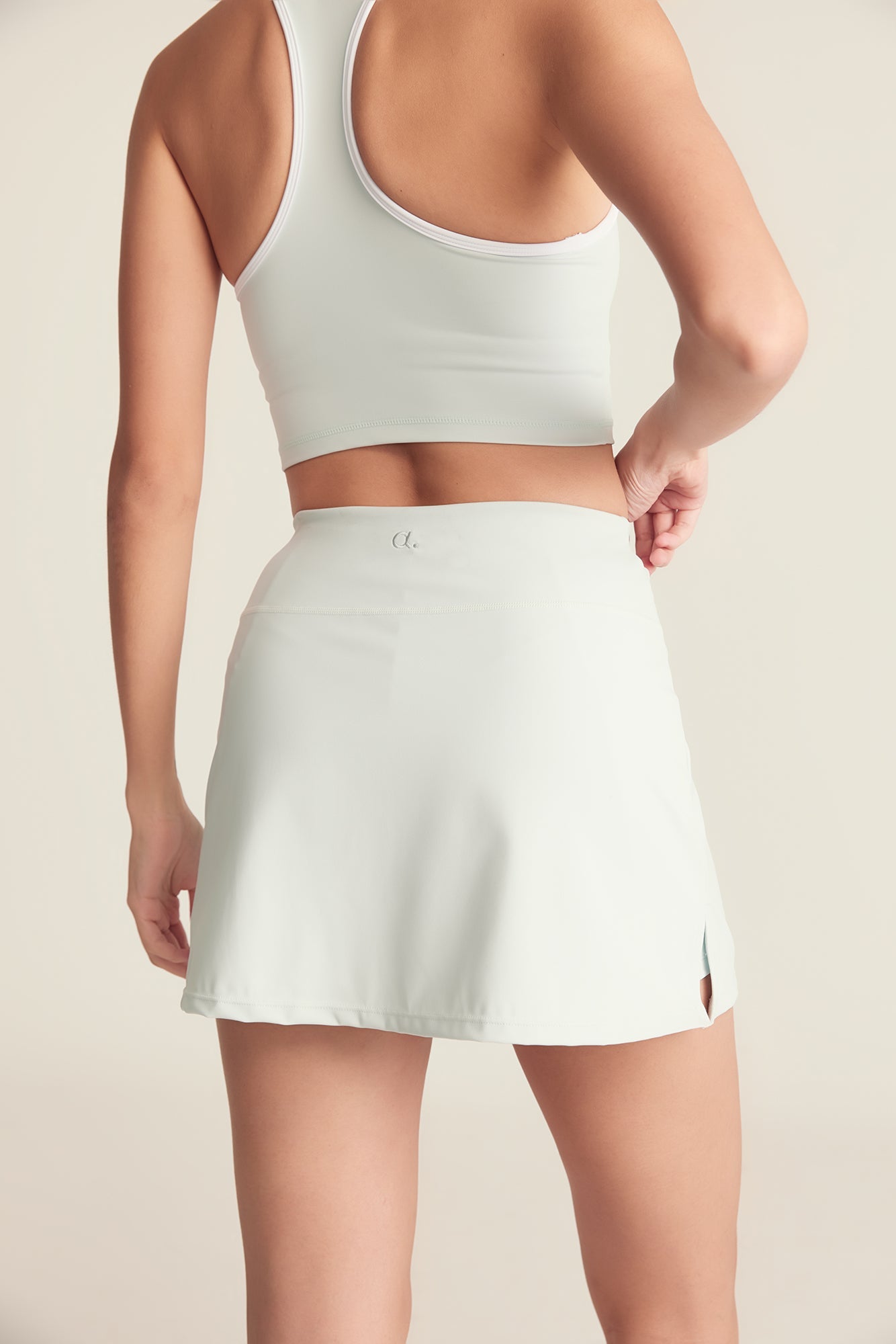 [IMPERFECT] of A-Line Skort in Ice