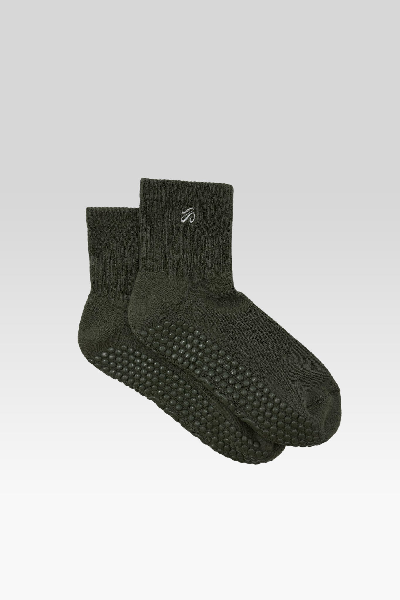 The Anya Grip Socks in Avocado