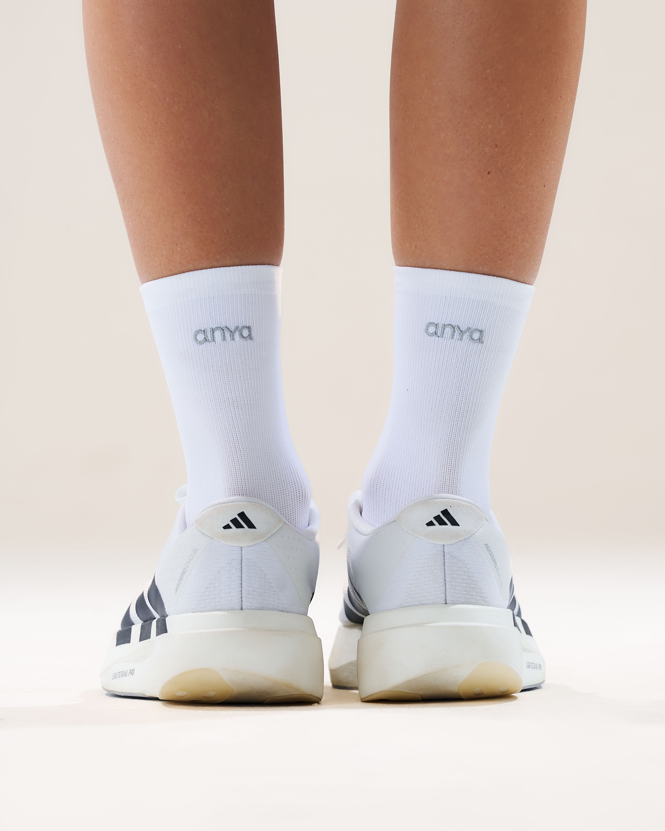 The Hybrid Training Socks in Yoghurt