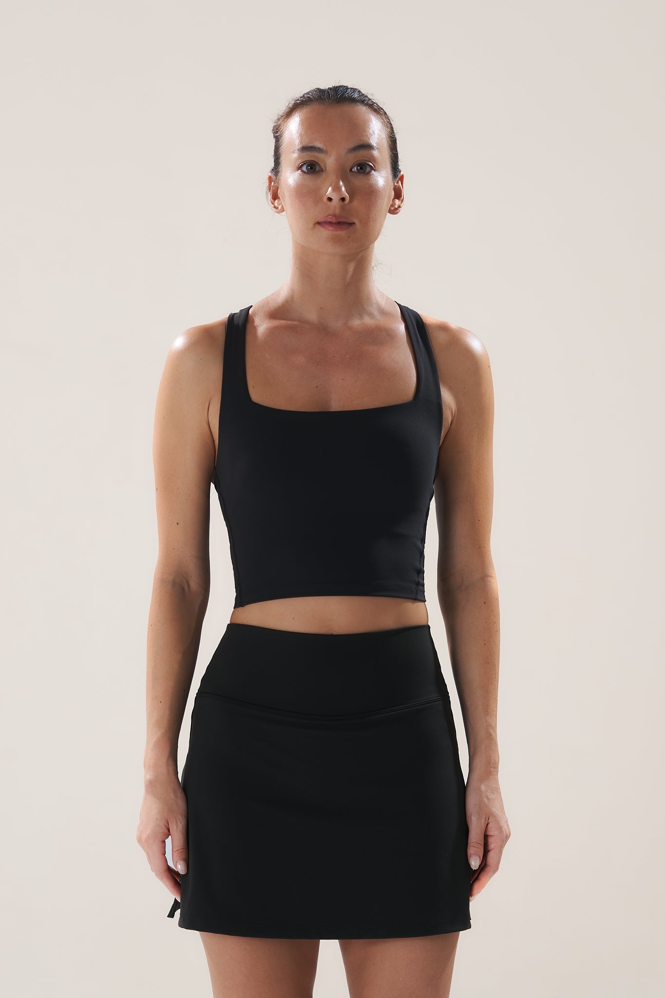 A-Line Skort 2.0 in Black Sesame