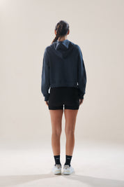 Full Zip in Dive (with Hoodie)