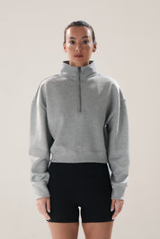 Half Zip in Marl