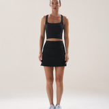 A-Line Skort 2.0 in Black Sesame