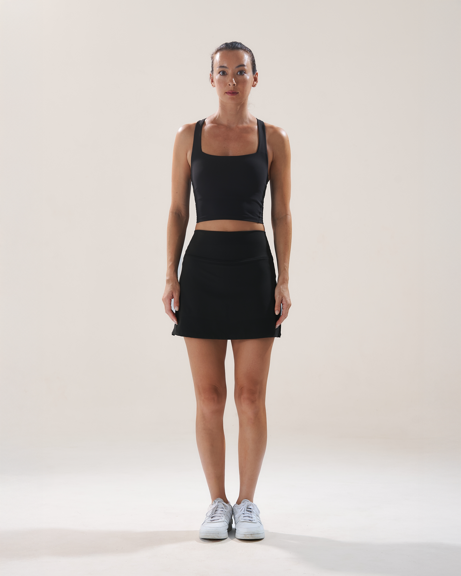 A-Line Skort 2.0 in Black Sesame