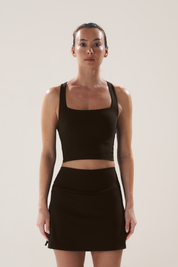 A-Line Skort 2.0 in Walnut