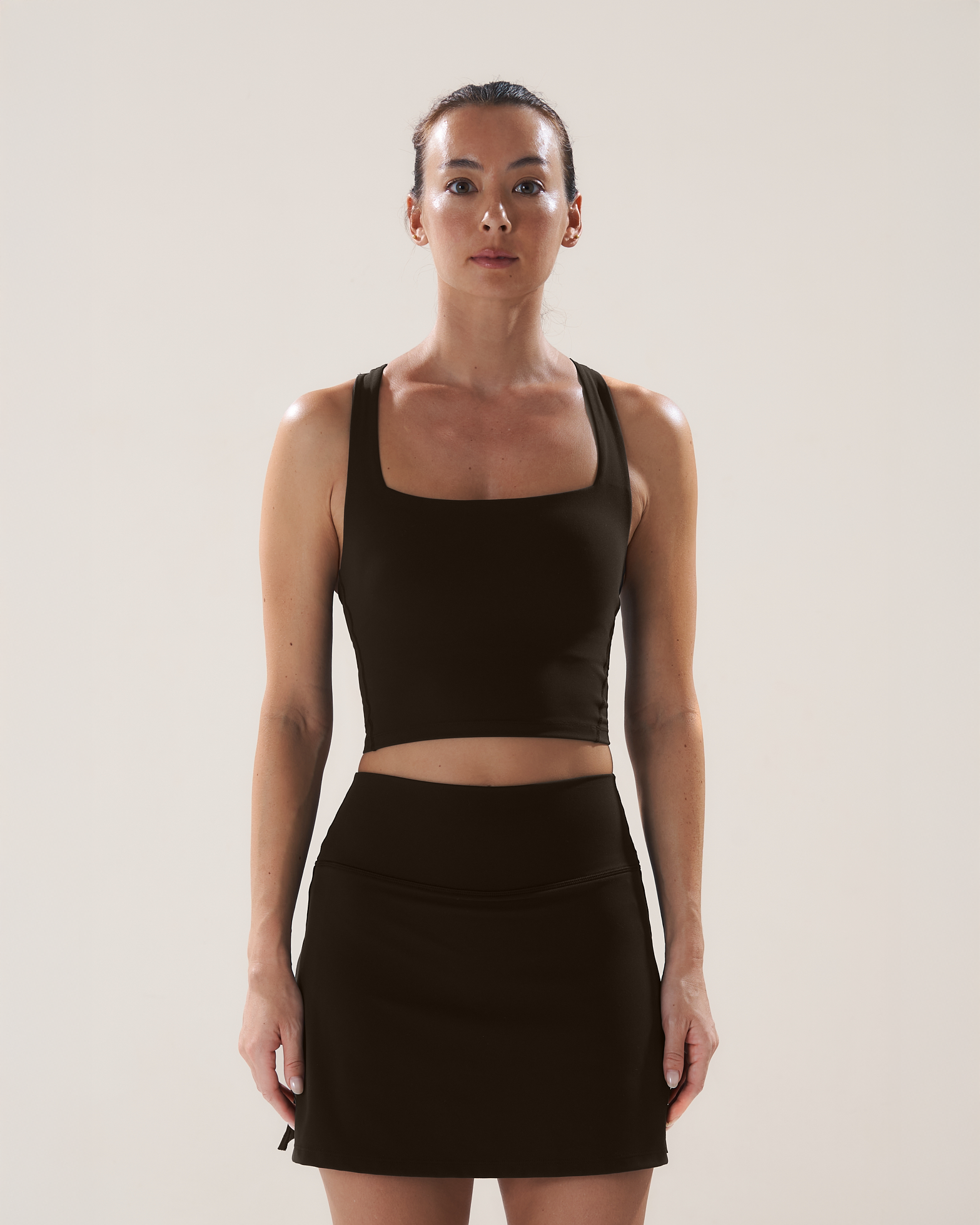 A-Line Skort 2.0 in Walnut