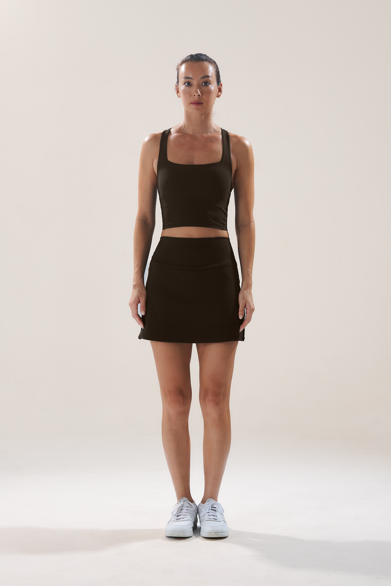 A-Line Skort 2.0 in Walnut