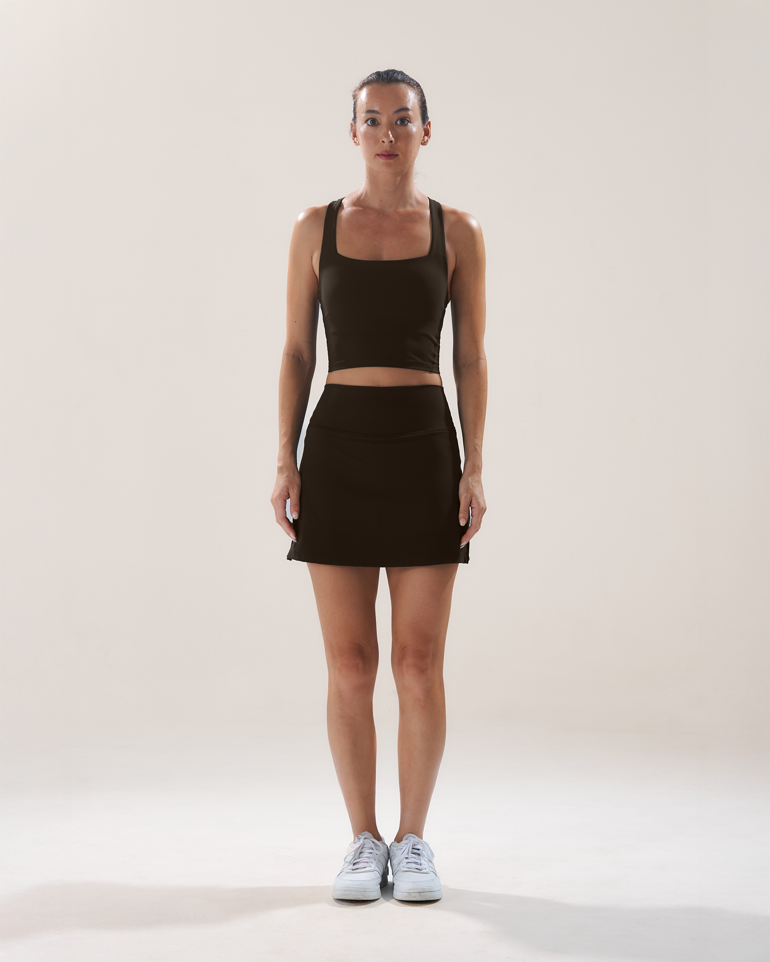 A-Line Skort 2.0 in Walnut