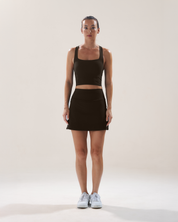 A-Line Skort 2.0 in Walnut