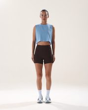 Boxy Muscle Tank in Arctic