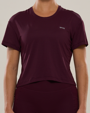 Boxy Tee in Winetasting