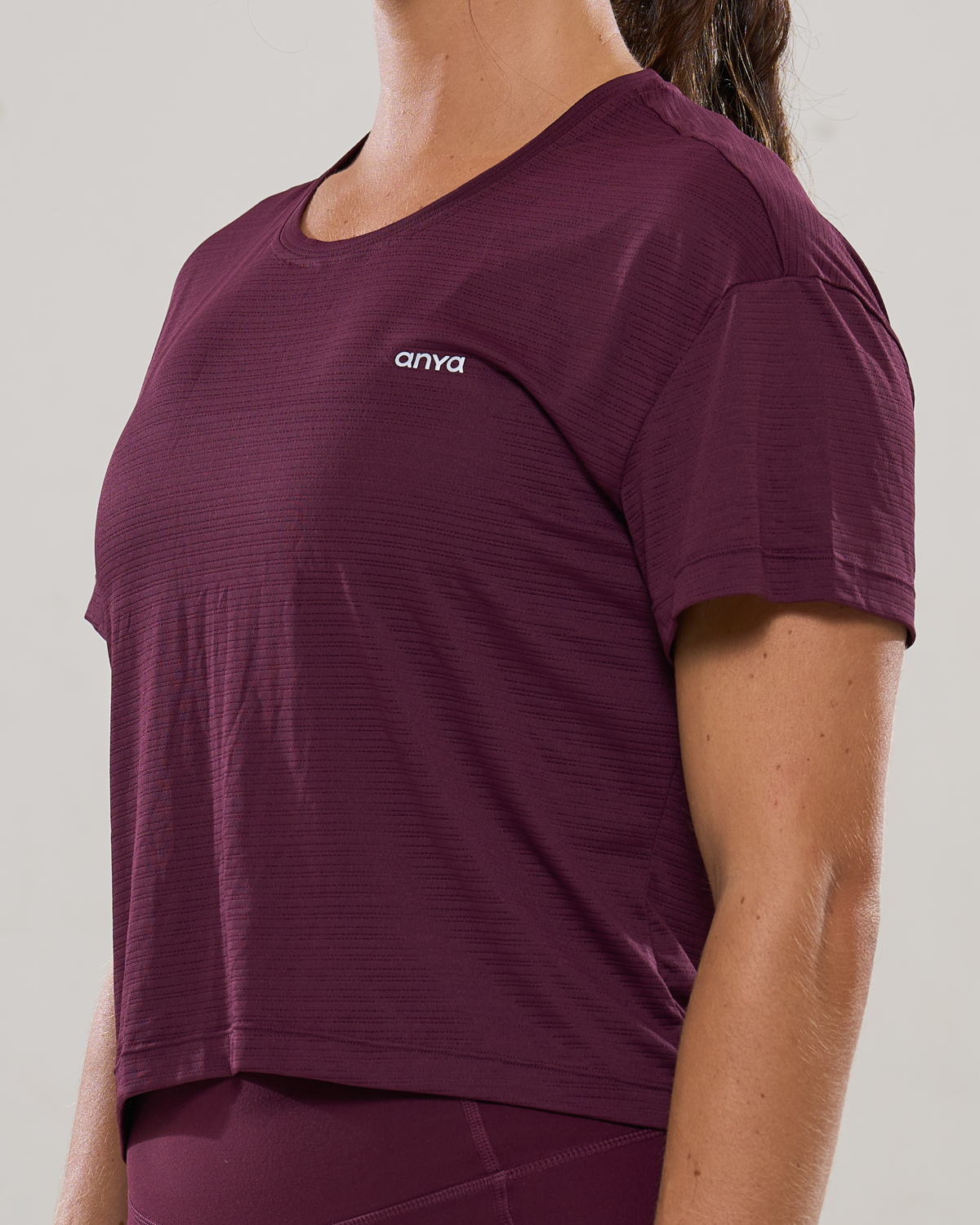Boxy Tee in Winetasting