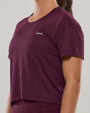 Boxy Tee in Winetasting