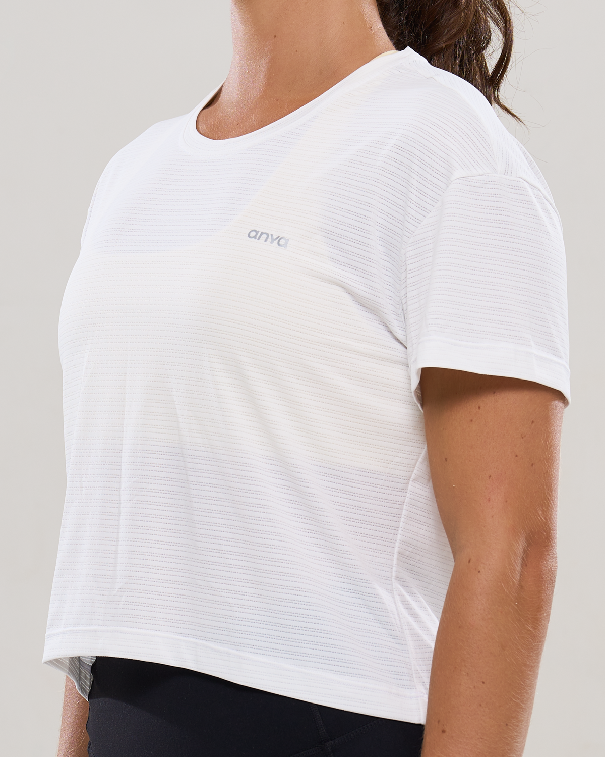 Boxy Tee in Yoghurt