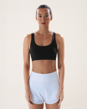 Circle Back Bra in Black Sesame