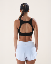 Circle Back Bra in Black Sesame