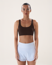 Circle Back Bra in Espresso