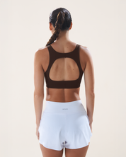 Circle Back Bra in Espresso