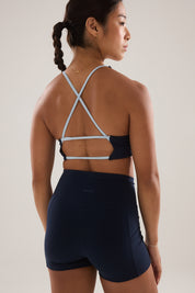 Crown Bra (Contrast) in Dive