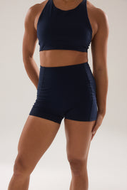 Pocket Shorts (Petite 3") in Dive